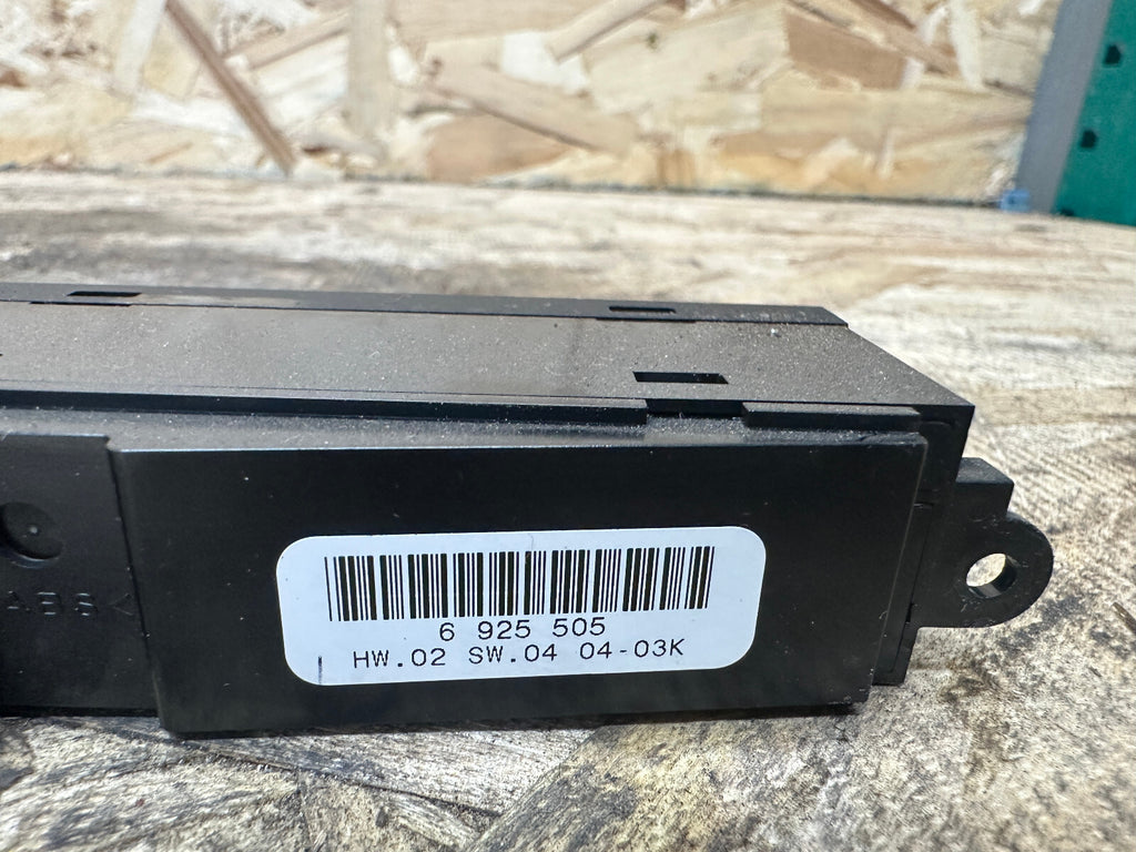 BMW 97-06 E46 3 SERIES CENTER CONSOLE DTC HEATED SEAT CONTROL PANEL OEM 6925505