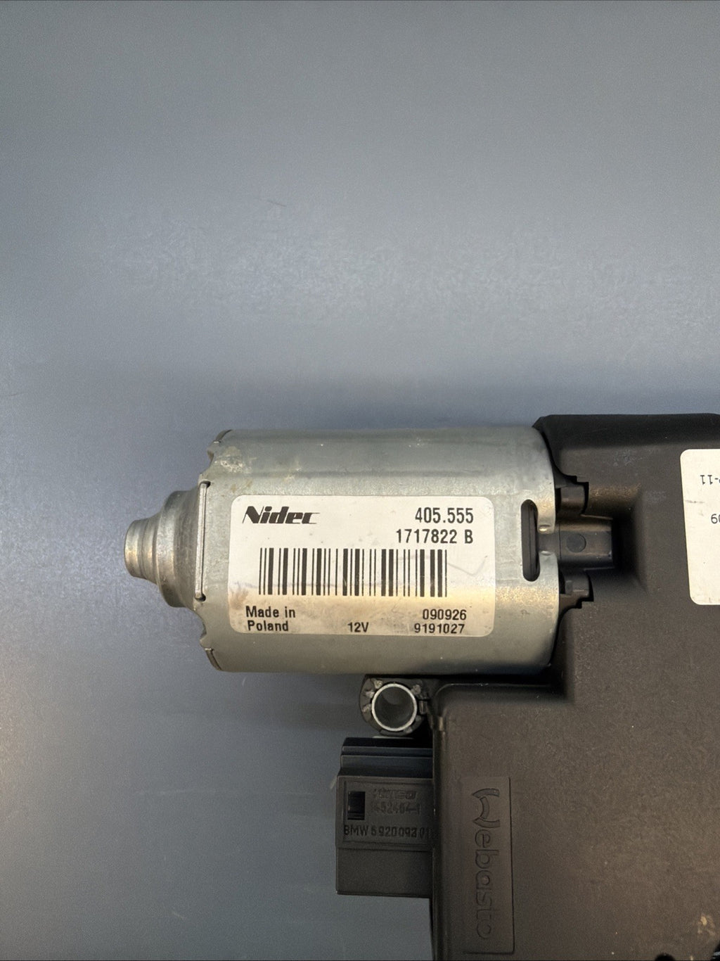 09-21 BMW 2 3 4 5 7 M X1 X3 X4 X5 X6 SUN ROOF SHADE GLASS MOTOR USED 7193398 OEM