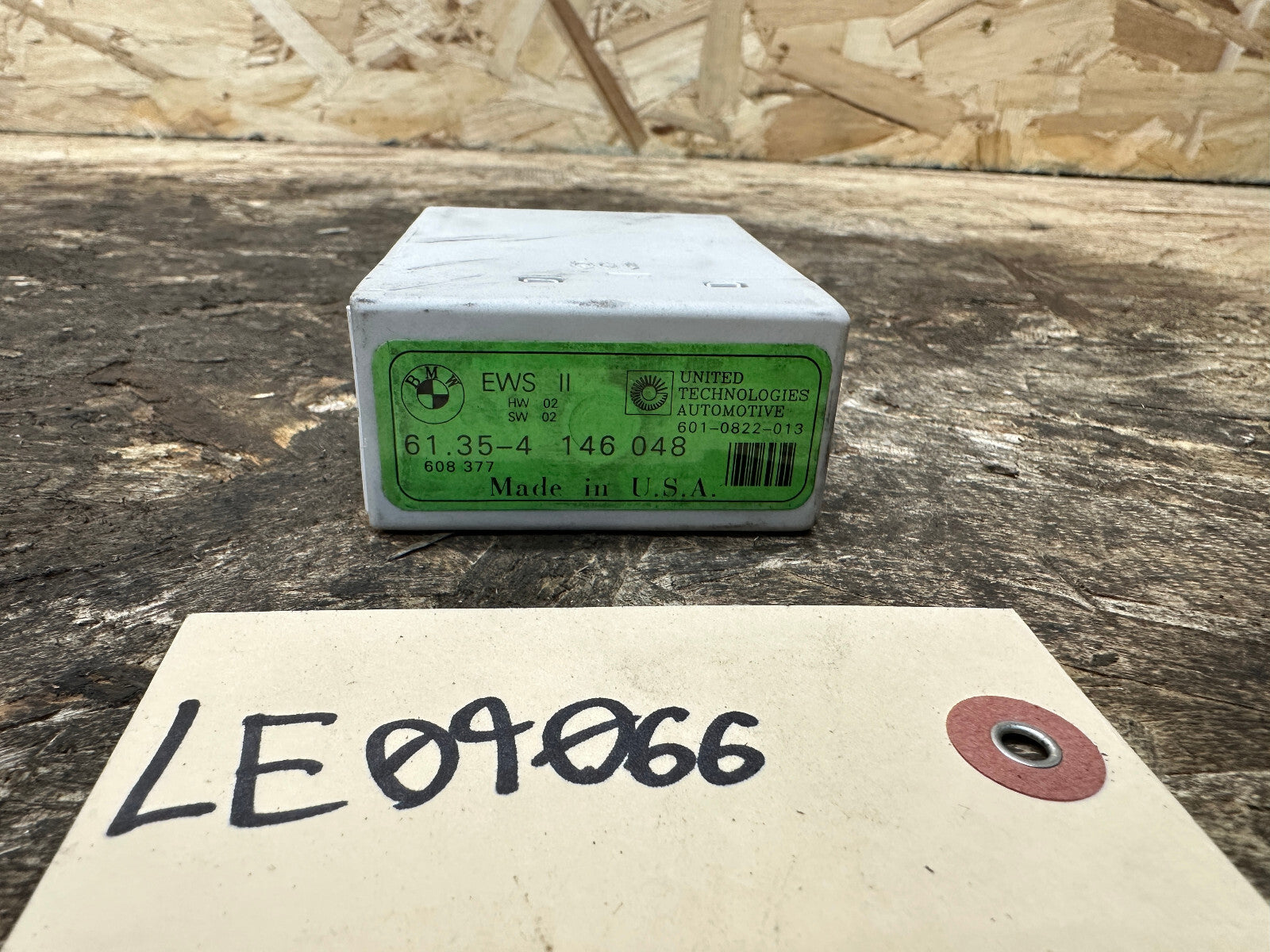 BMW 94-03 E36 E38 E39 3/5/7 SERIES Z3 EWS II ANTI THEFT CONTROL MODULE 4146048