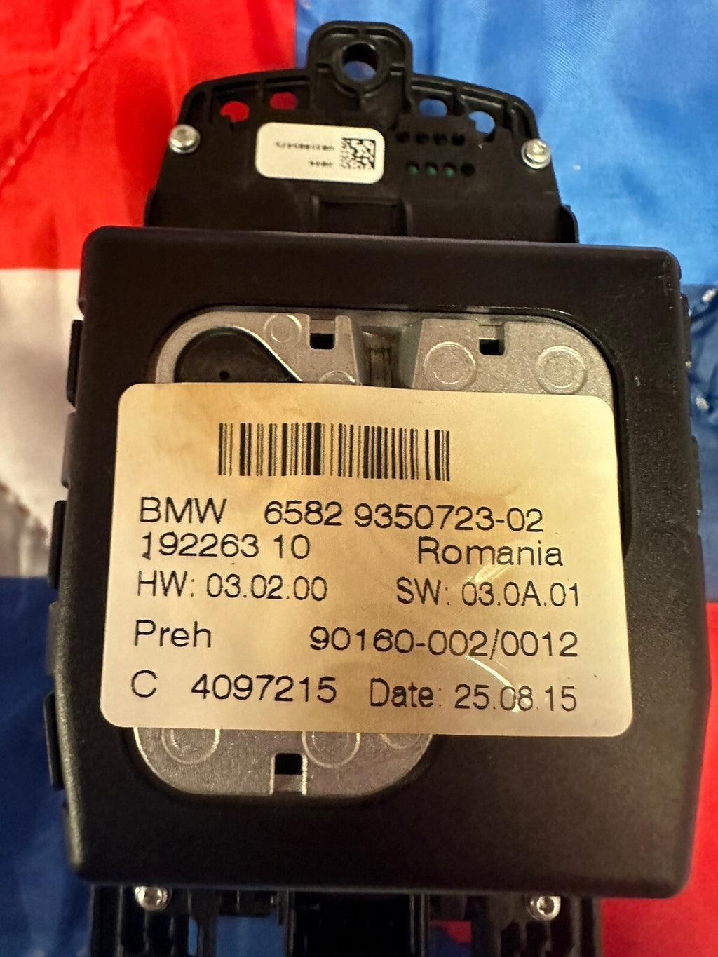 2014-2016 BMW F20 F21 F30 F31 F32 F34 F36 iDRIVE MEDIA CONTROLLER KNOB 9350723