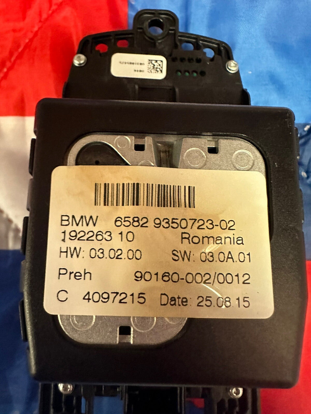 2014-2016 BMW F20 F21 F30 F31 F32 F34 F36 iDRIVE MEDIA CONTROLLER KNOB 9350723