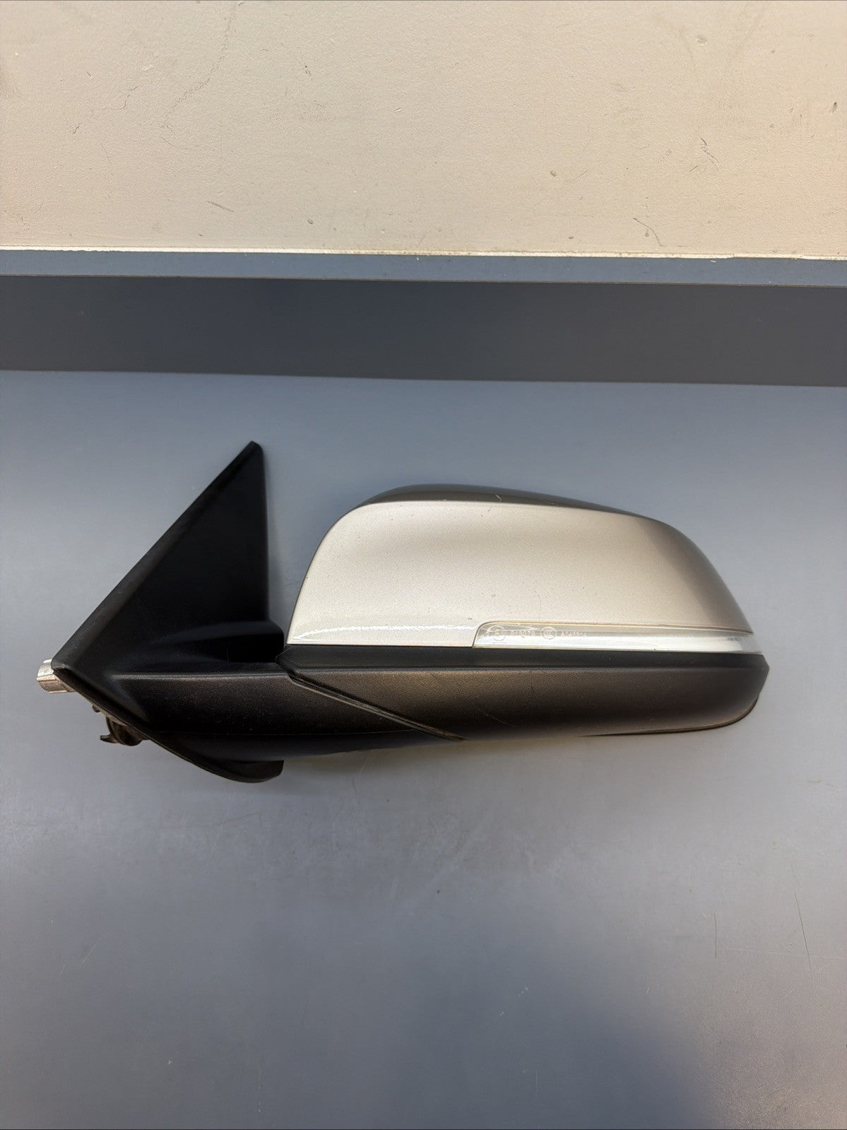 2013-15 BMW X1 LEFT DRIVER  Side View Power Heat Door Mirror Gray E1 021185