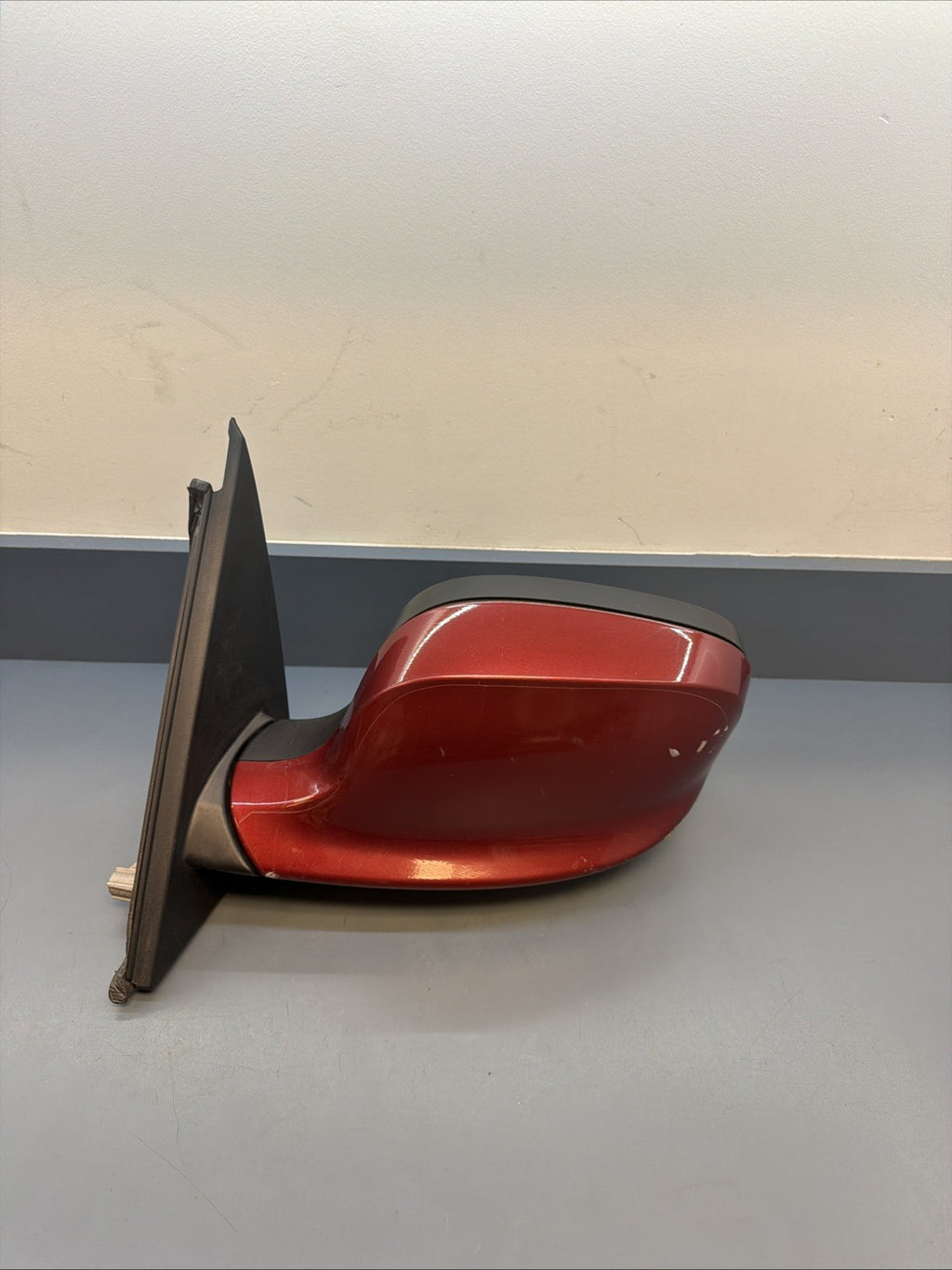 11-14 BMW X3 F25 LEFT DRIVER SIDE HEATED AUTODIM MIRROR RED 7205445