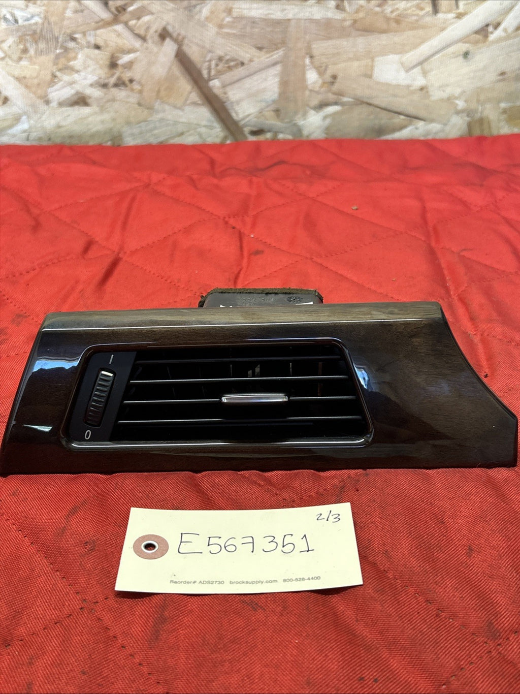 06-13 OEM BMW E90 E92 E93 335 328 M3 Left Driver Side Dashboard Air Vent 9130459
