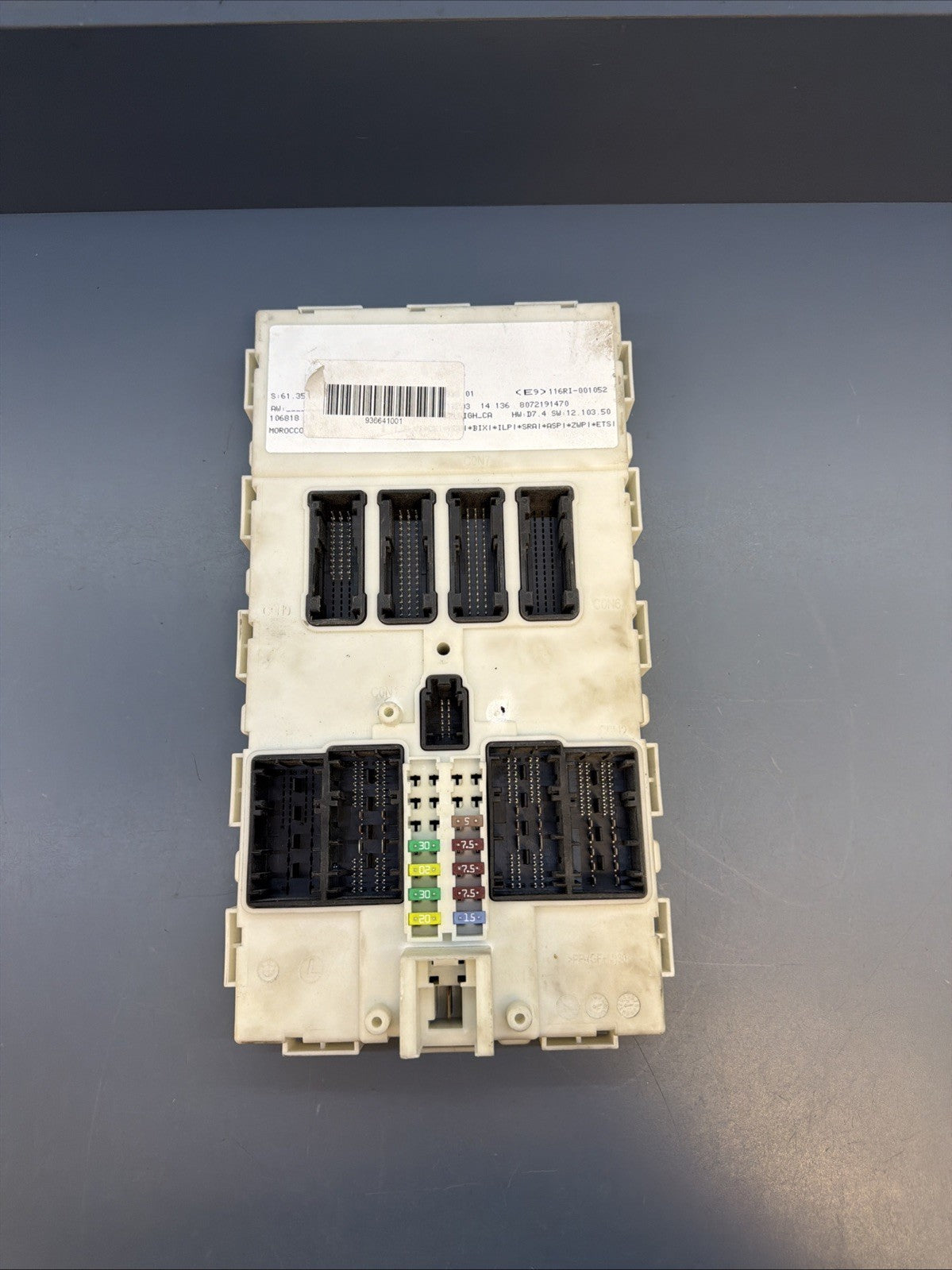2012 - 2016 BMW 335i F30 Body Control Module BCM BCU 936641001 OEM 