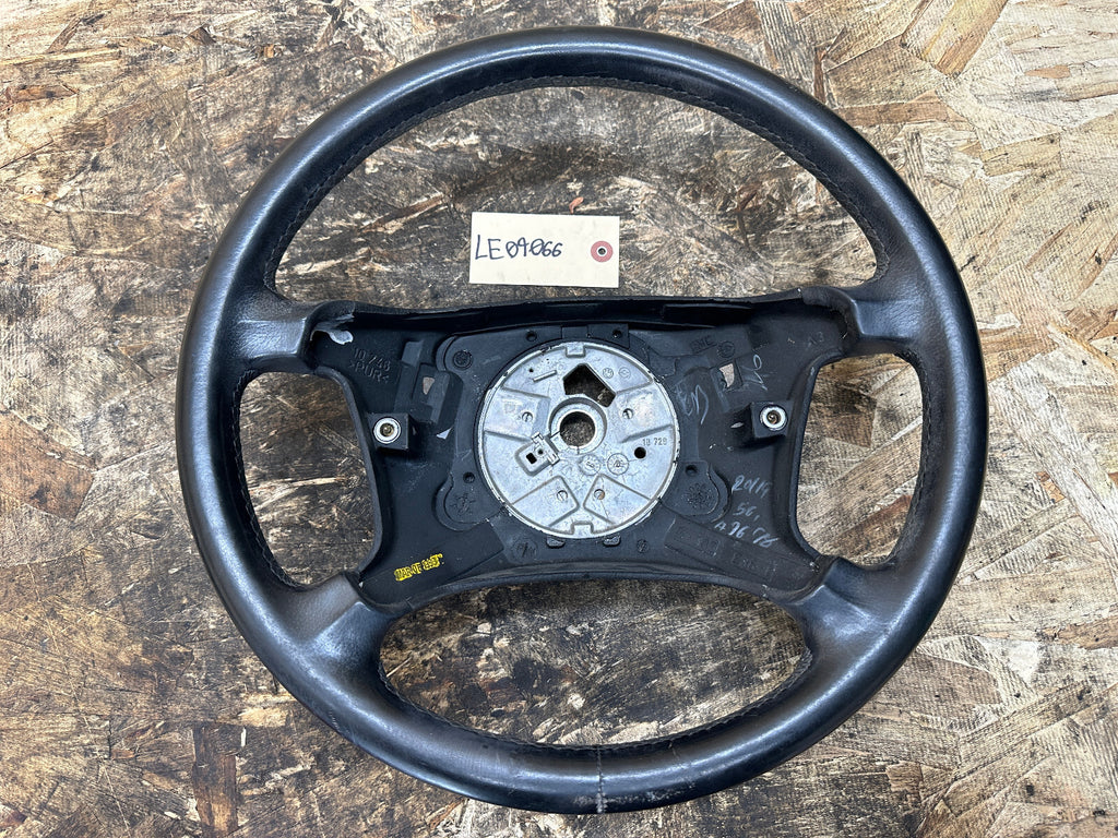 BMW 94-02 E36 E36/7 3 SERIES Z3 323i BLACK LEATHER STEERING WHEEL OEM 4385E361