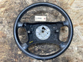 BMW 94-02 E36 E36/7 3 SERIES Z3 323i BLACK LEATHER STEERING WHEEL OEM 4385E361