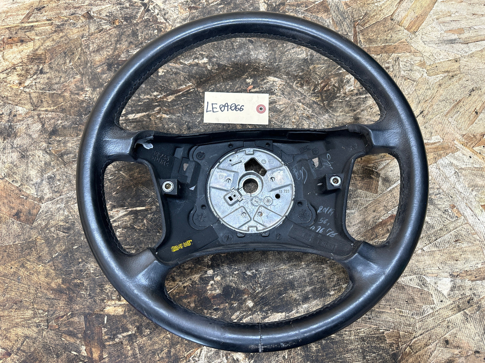 BMW 94-02 E36 E36/7 3 SERIES Z3 323i BLACK LEATHER STEERING WHEEL OEM 4385E361