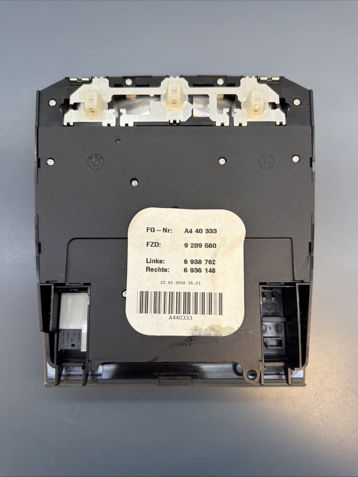 2006-11 BMW 328i 335i Overhead Roof Console Light Sunroof SOS Switch OEM 6938762