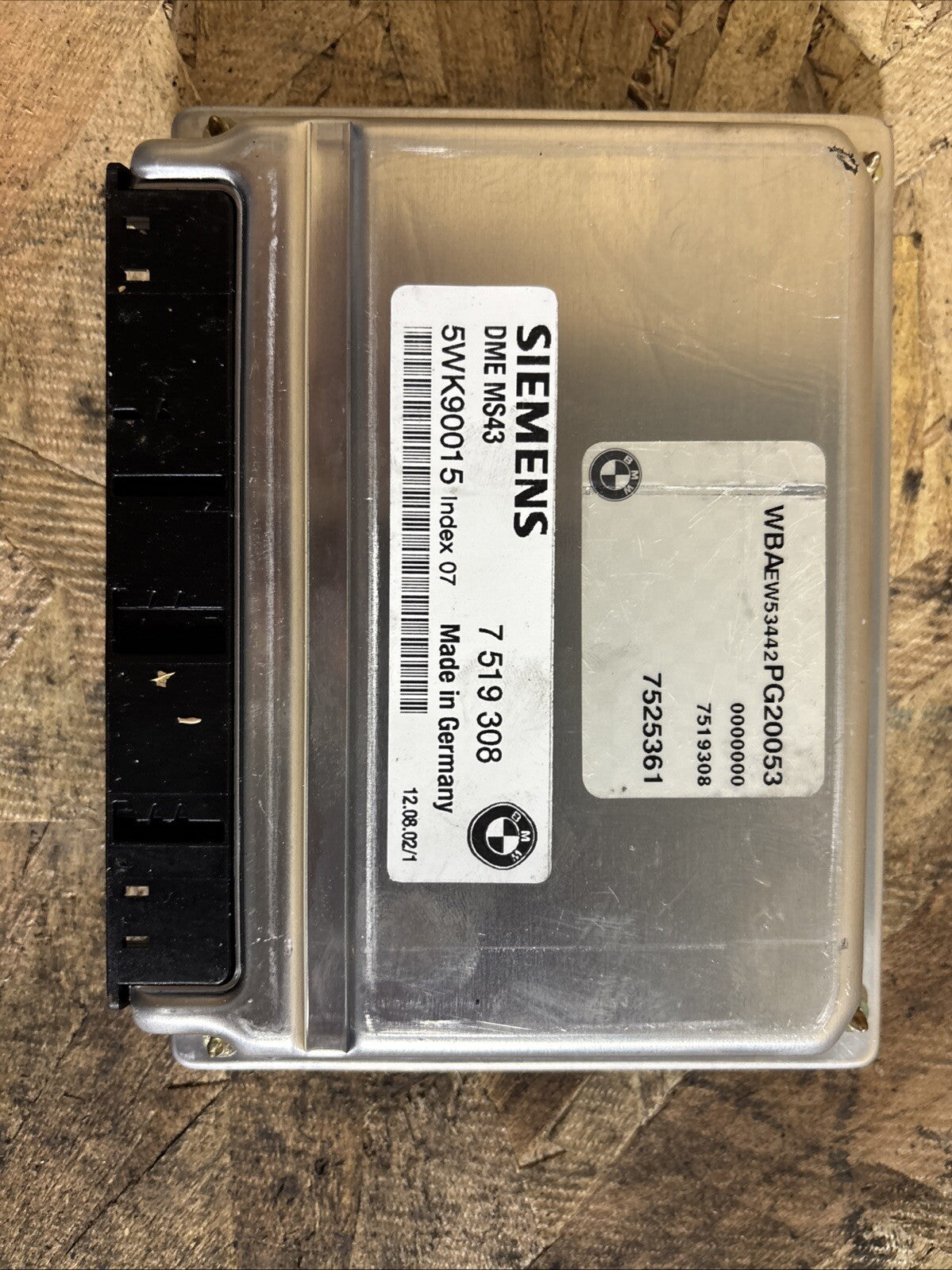 BMW Z3 3 5's E36 E46 E39 2.5i 3.0i M54 Engine ECU KIT DME MS43 EWS IGNITION KEY