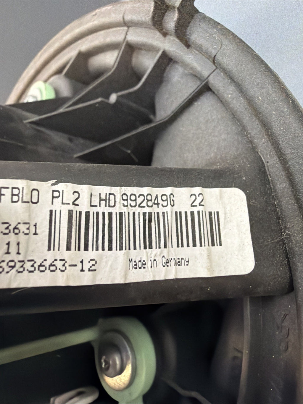 07-13 BMW X1 X3 E82 E90 E92 128I 135I 328I 335I HEATER BLOWER MOTOR FAN 9928496