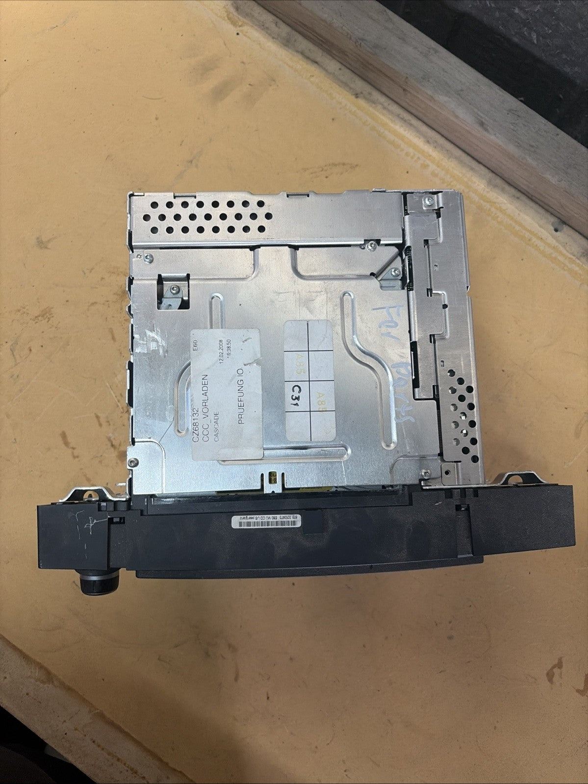 PARTS ONLY* 08-10 BMW 5 Series Navigation Radio DVD Head Unit 6583 9170703-01