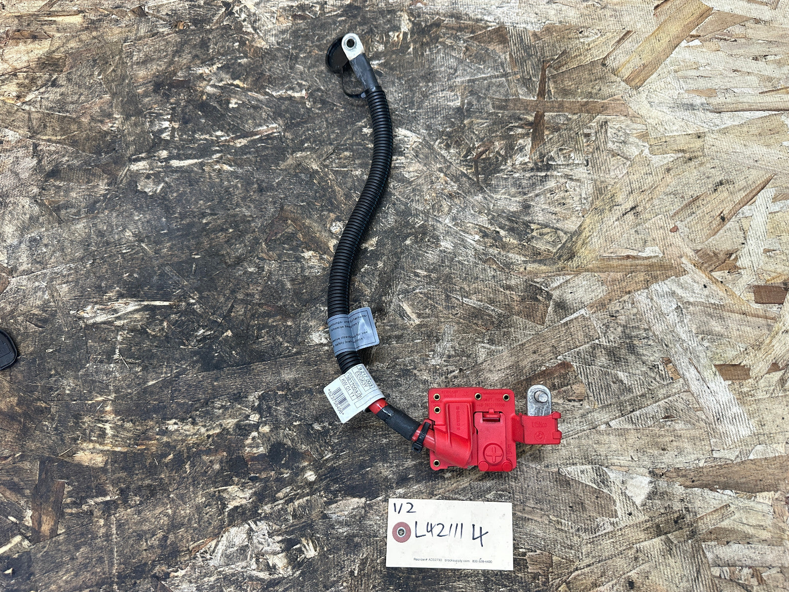 BMW 06-13 E70 X5 E71 X6 POSITIVE BATTERY CABLE PLUS POLE TERMINAL OEM 9203570