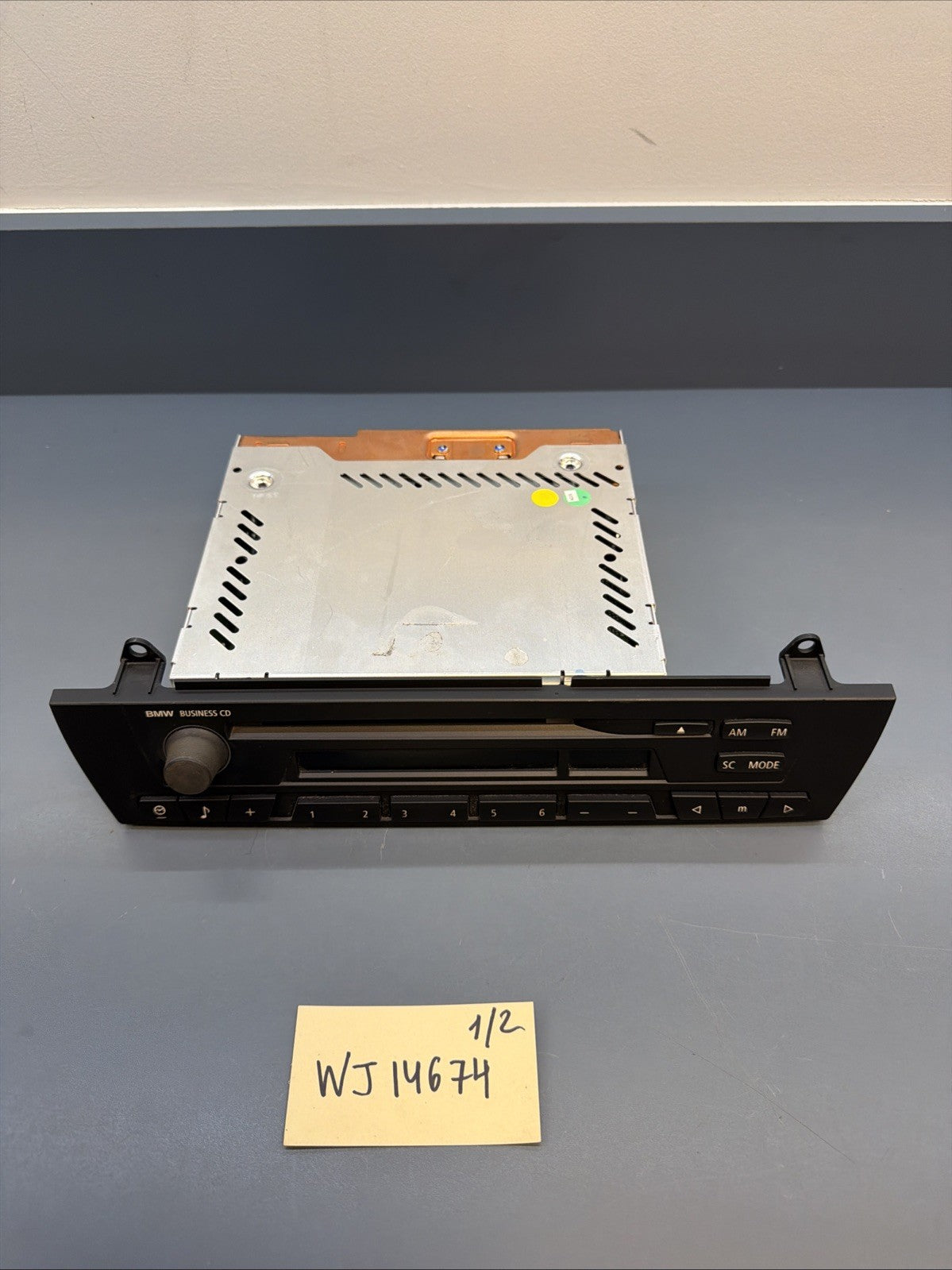 2006 - 2007 BMW X3 E83 RADIO CD PLAYER HEAD DASH AM FM UNIT 6512 9173686-02 OEM