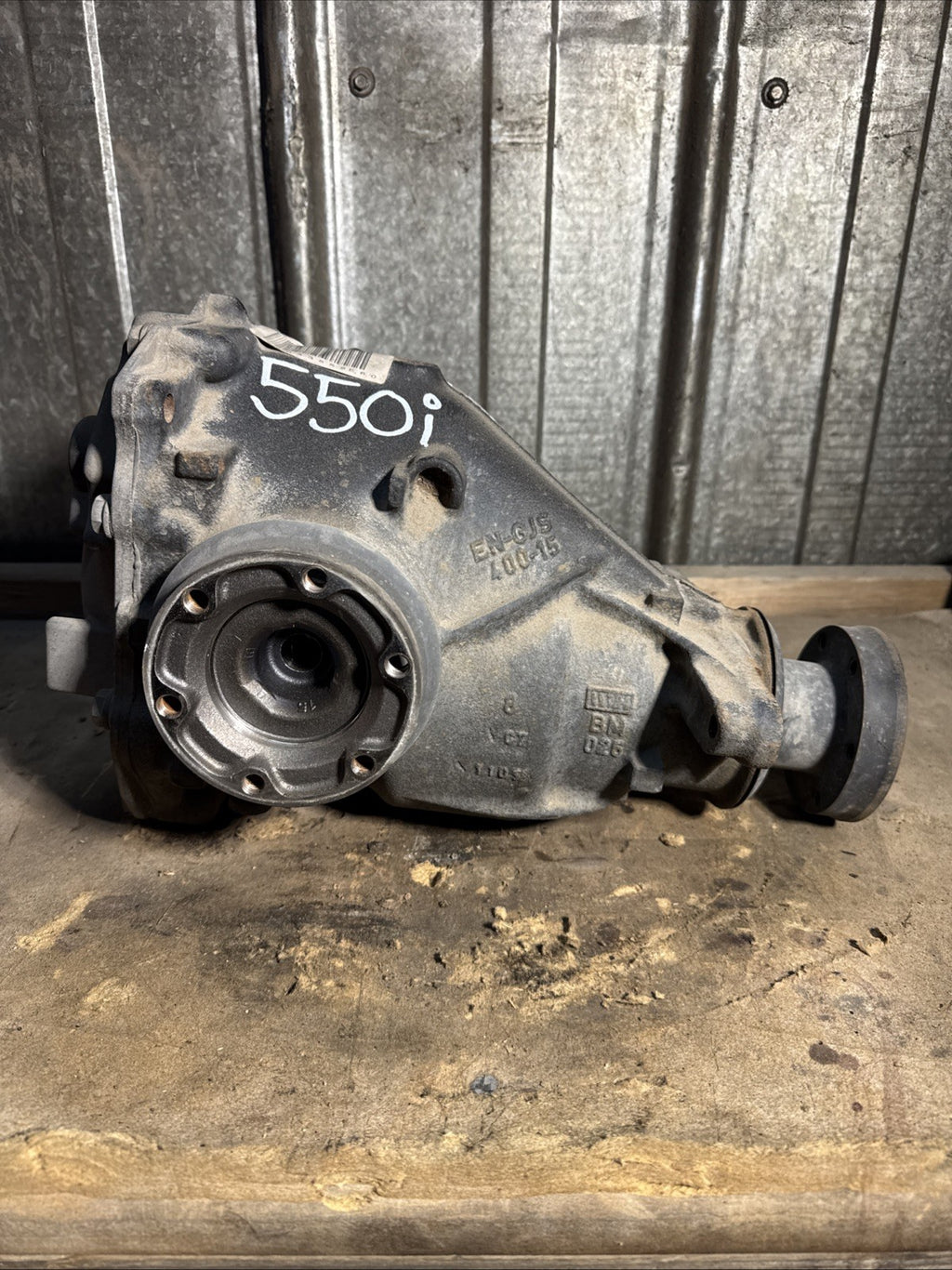 BMW REAR DIFFERENTIAL E60 SERIES 550i FINAL DRIVE 3.38 7555727