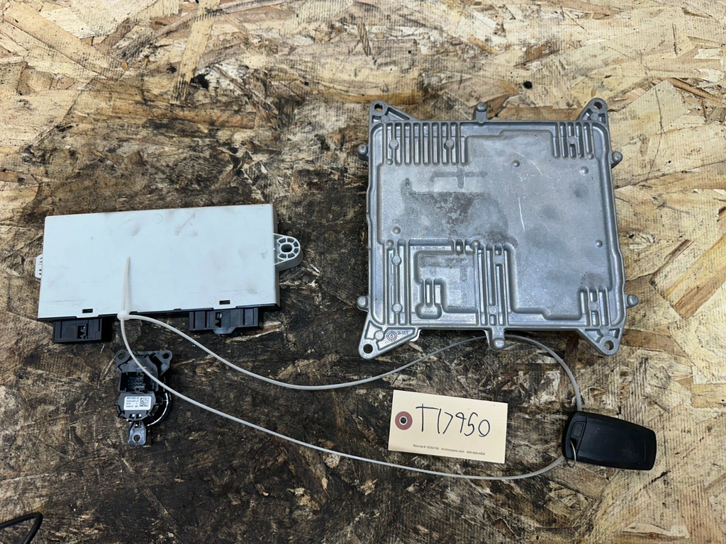 BMW 2011-2017 F25 X3 ECU+CAS IMMOBILIZER+KEY SET VIN MATCHED OEM 8664660
