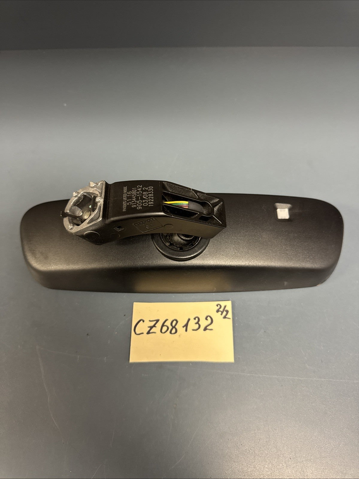 06-10 BMW E60 525i 530i 545i INTERIOR REAR VIEW MIRROR 913445801 OEM
