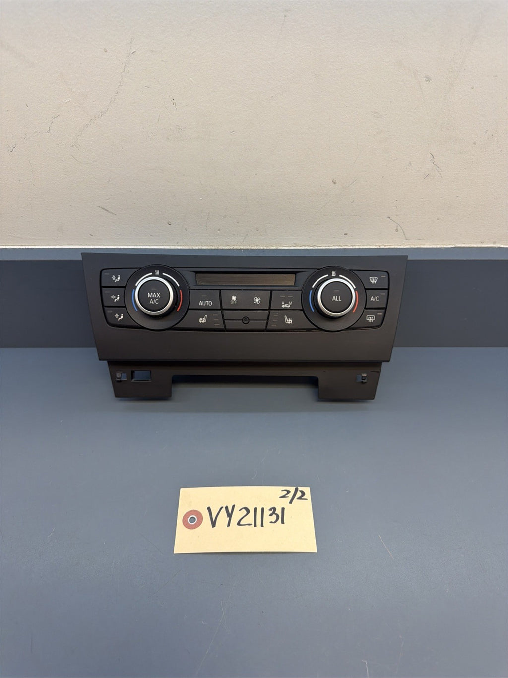 2012-2015 BMW X1 E84 A/C HEAT CLIMATE CONTROL PANEL OEM 9292262