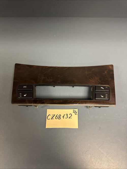 04-10 BMW 535I E60 FRONT DASH HEATED SEAT TRACTION PANEL OEM 6978690