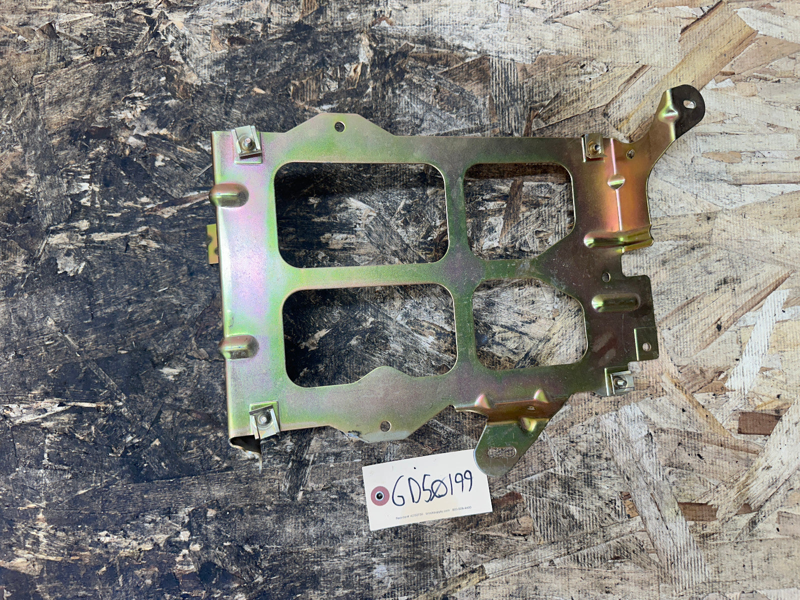 BMW 95-03 E39 5 SERIES AMPLIFIER TRUNK MOUNTING BRACKET OEM 8360774