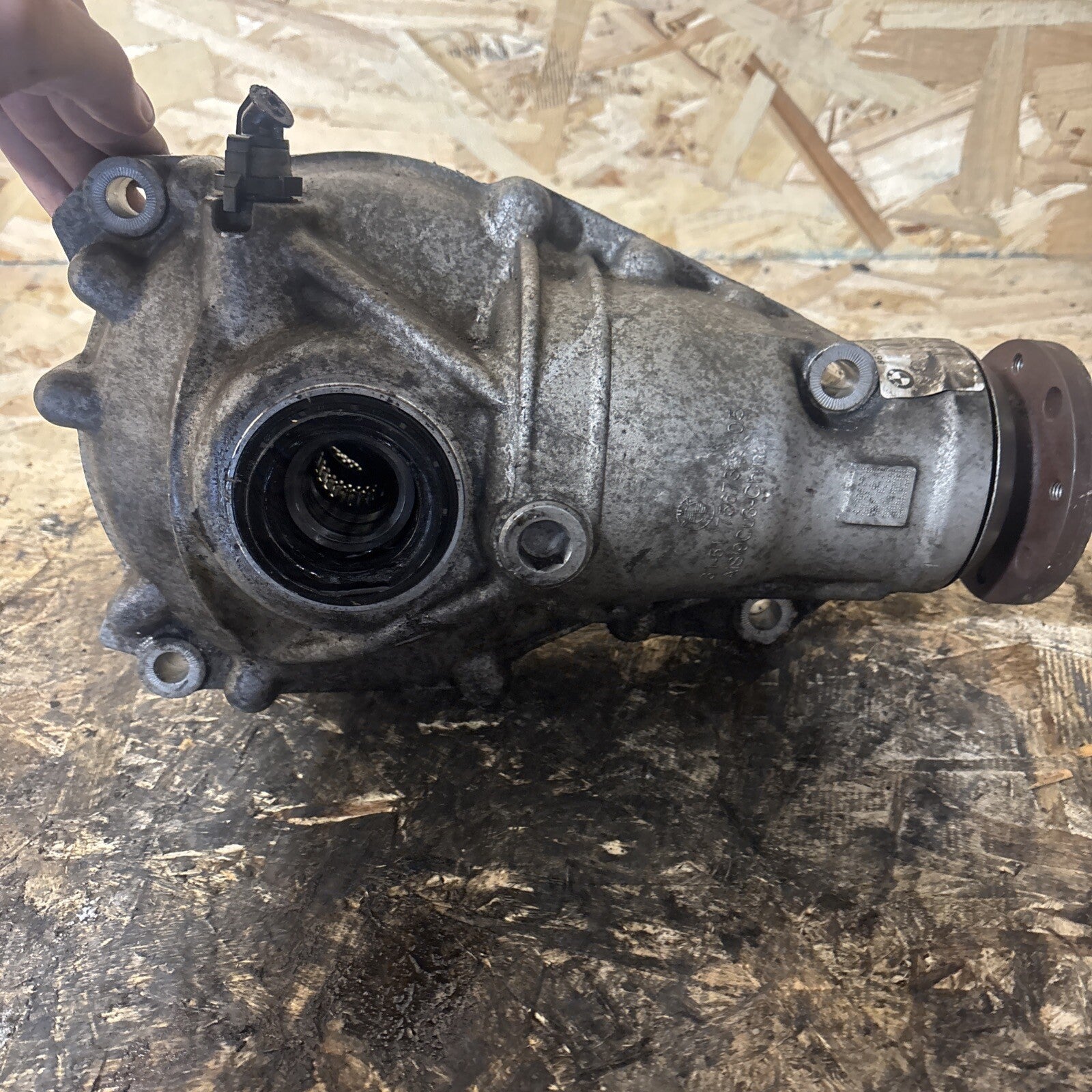 Front X3 F25 Differential Carrier Final 3.38 Drive AWD Diff OEM BMW 8618377