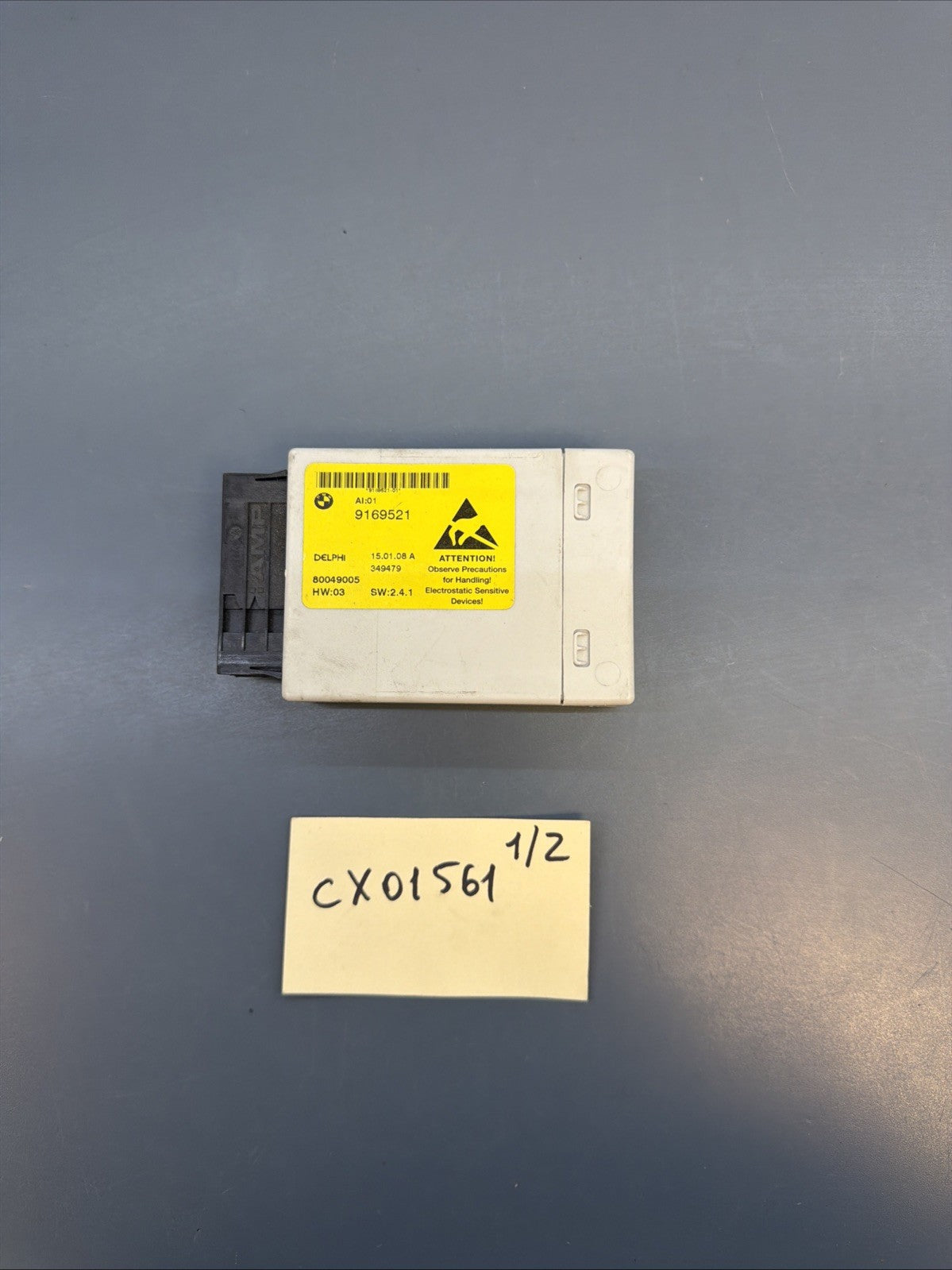 BMW 05-10 E60/E61 CENTER CONSOLE iDrive/ECU SWITCH CONTROL MODULE OEM 9169521