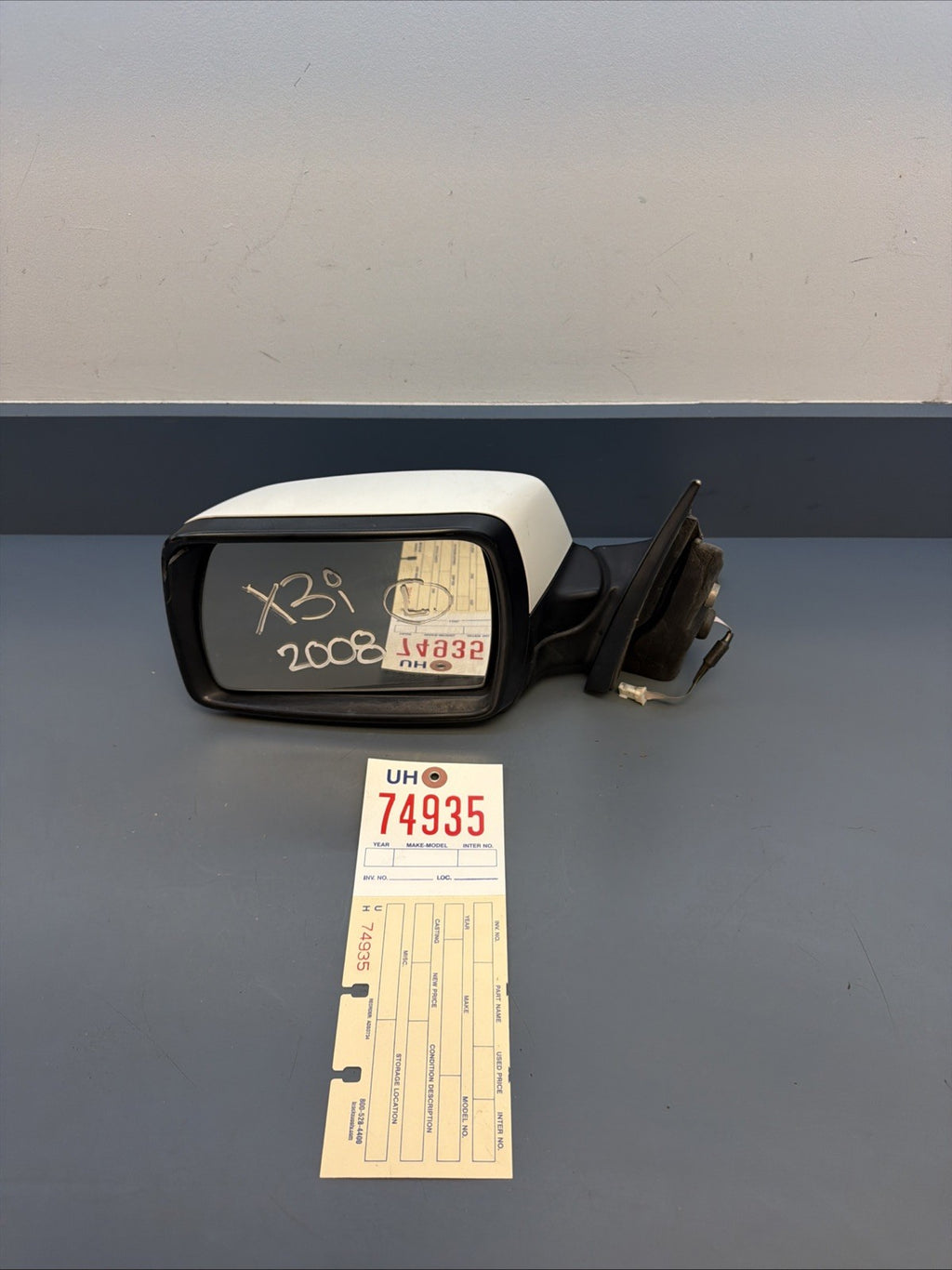 2008 BMW X3 E83 LEFT DRIVER SIDE VIEW POWER DOOR MIRROR E11 010790 OEM