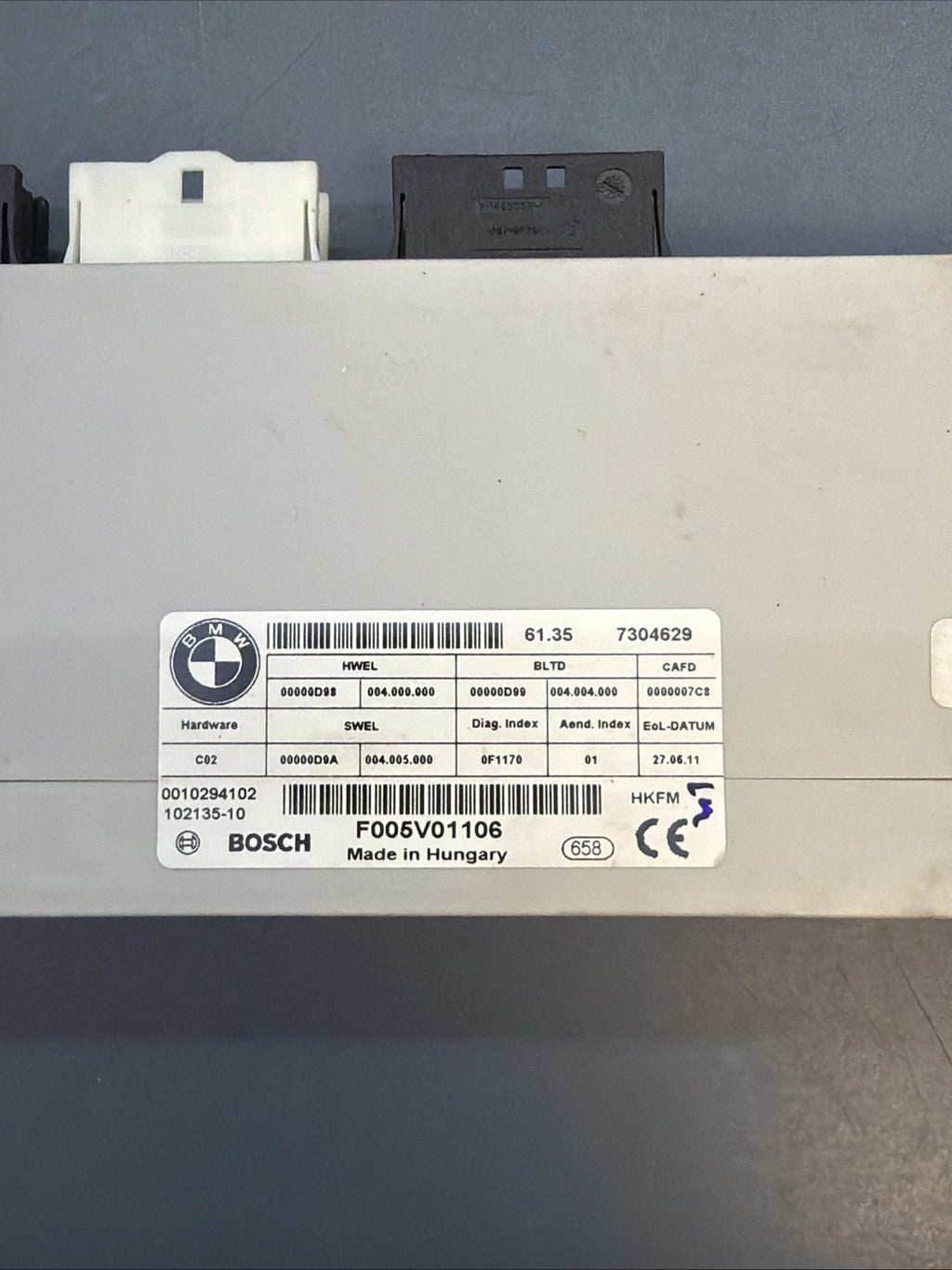 2011-2017 BMW F10 F01 F25 5 7 Series X3 X4 Trunk Lid Lift Control Module 7304629