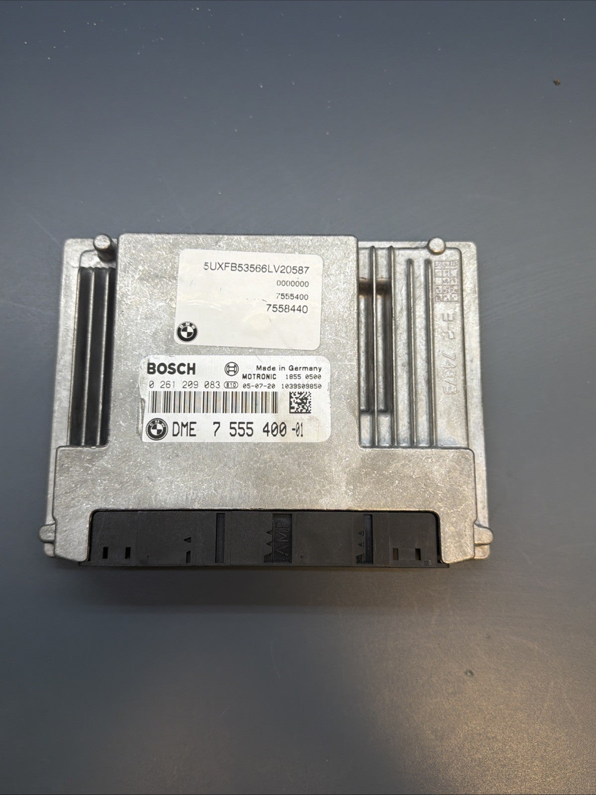 2004-2006 BMW X5 4.4i ECM ECU Engine Control Computer Module KEY EWS SET 7555400