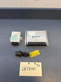 BMW 540i X5 E53 4.4L Engine Control Module COMPLETE SET 7512912