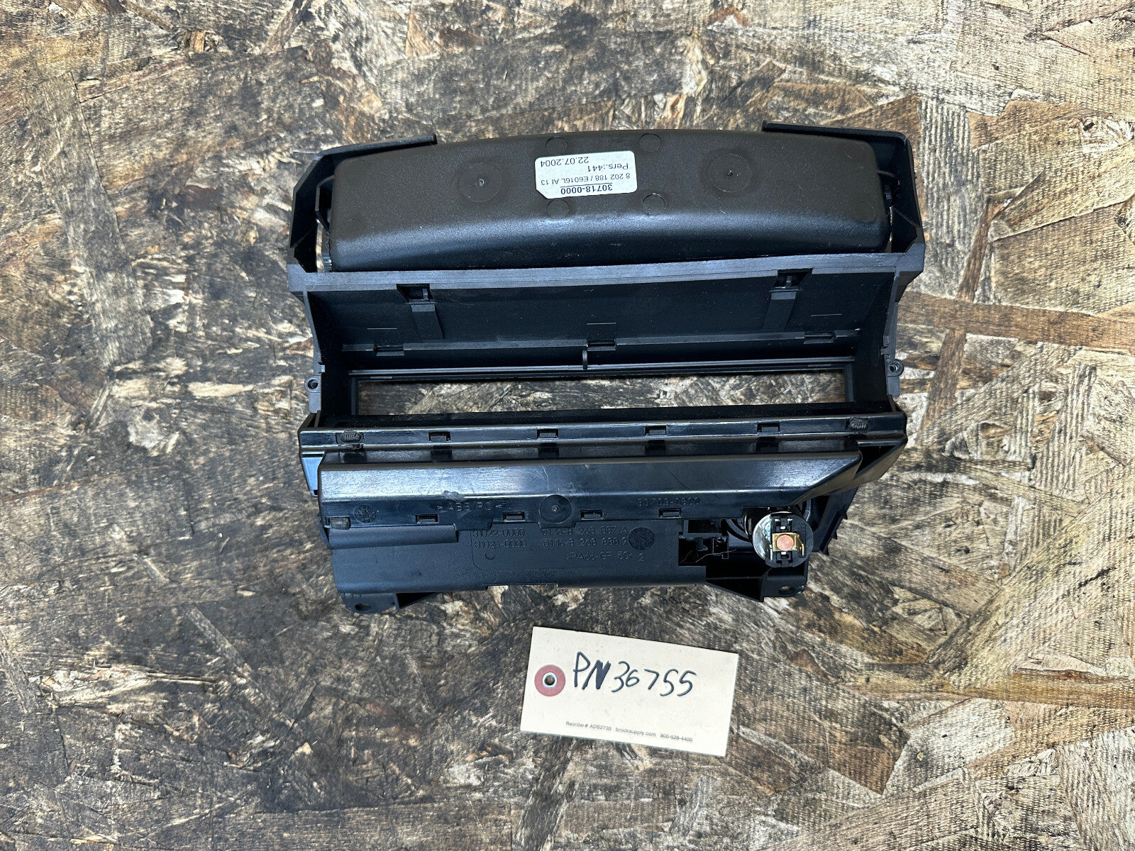 BMW 99-06 E46 3 SERIES CENTER STOREAGE TRIM+TRAYS OEM 8202188+8268887+8268888