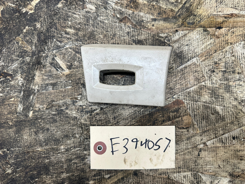 BMW 04-13 E90 3 SERIES IGNITION KEY FOB SWITCH TRIM COVER BEIGE OEM 6937497
