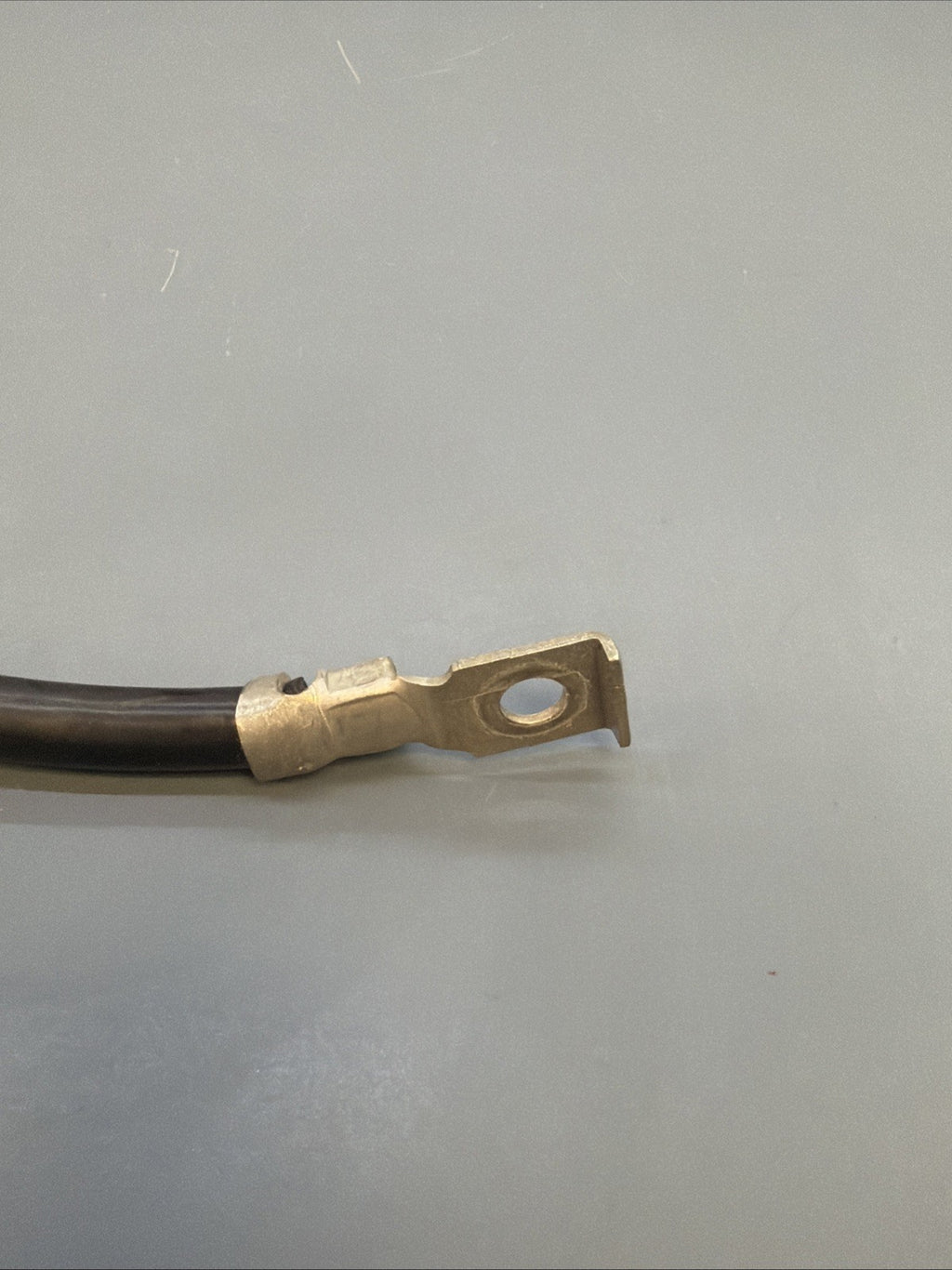 12-15 BMW E84 X1 IBS Negative Battery Ground Cable Terminal Harness OEM 7618677