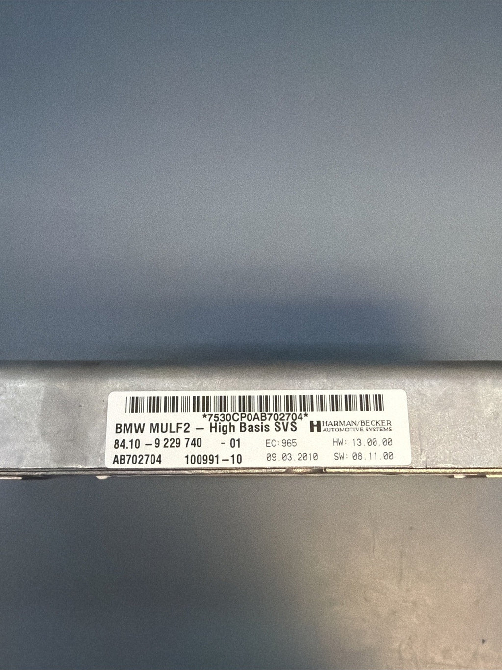 BMW 1 3 5 E60 E70 E81 E90 F01 F10 Bluetooth Control Module High MULF2 9229740