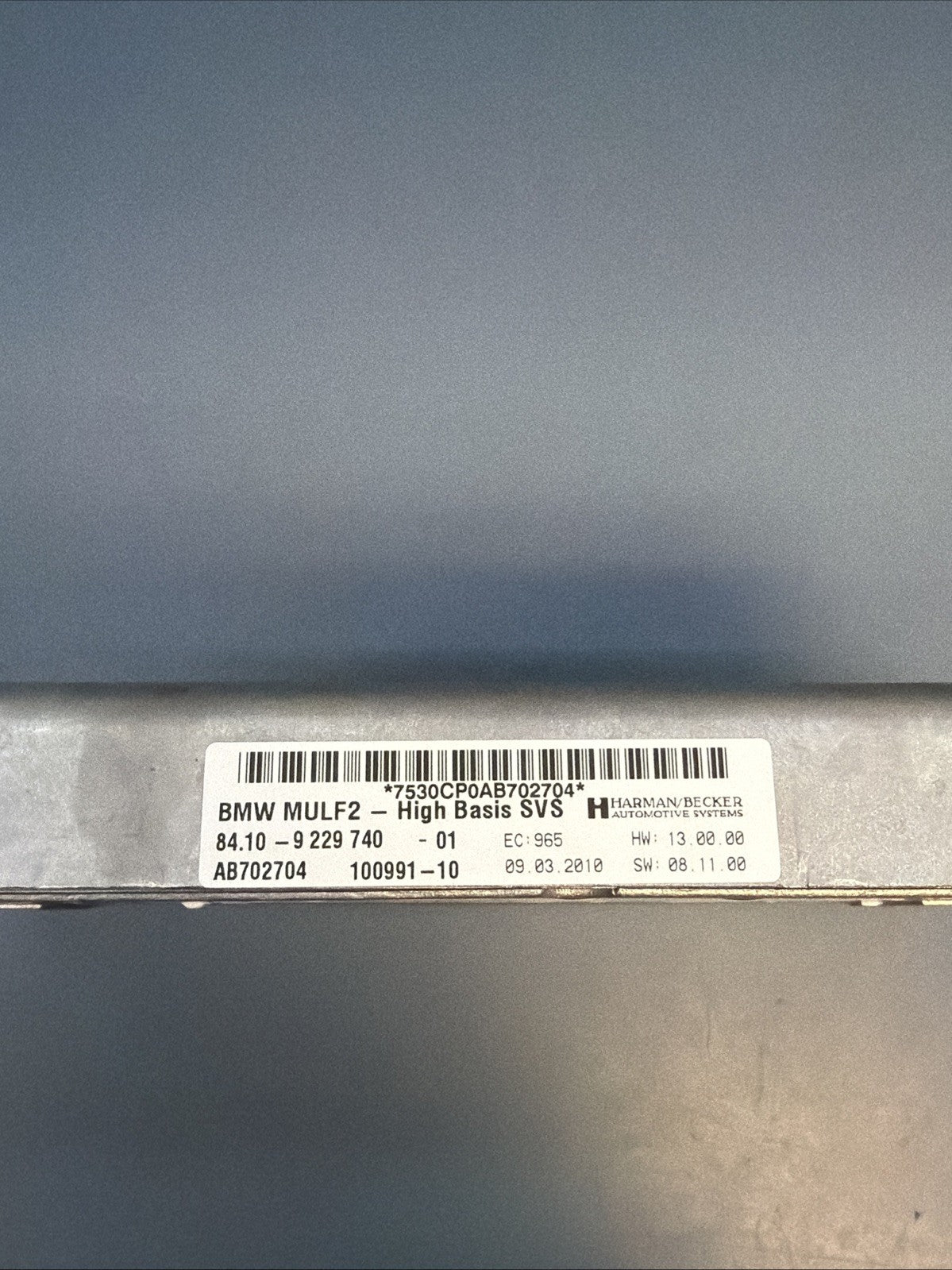 BMW 1 3 5 E60 E70 E81 E90 F01 F10 Bluetooth Control Module High MULF2 9229740