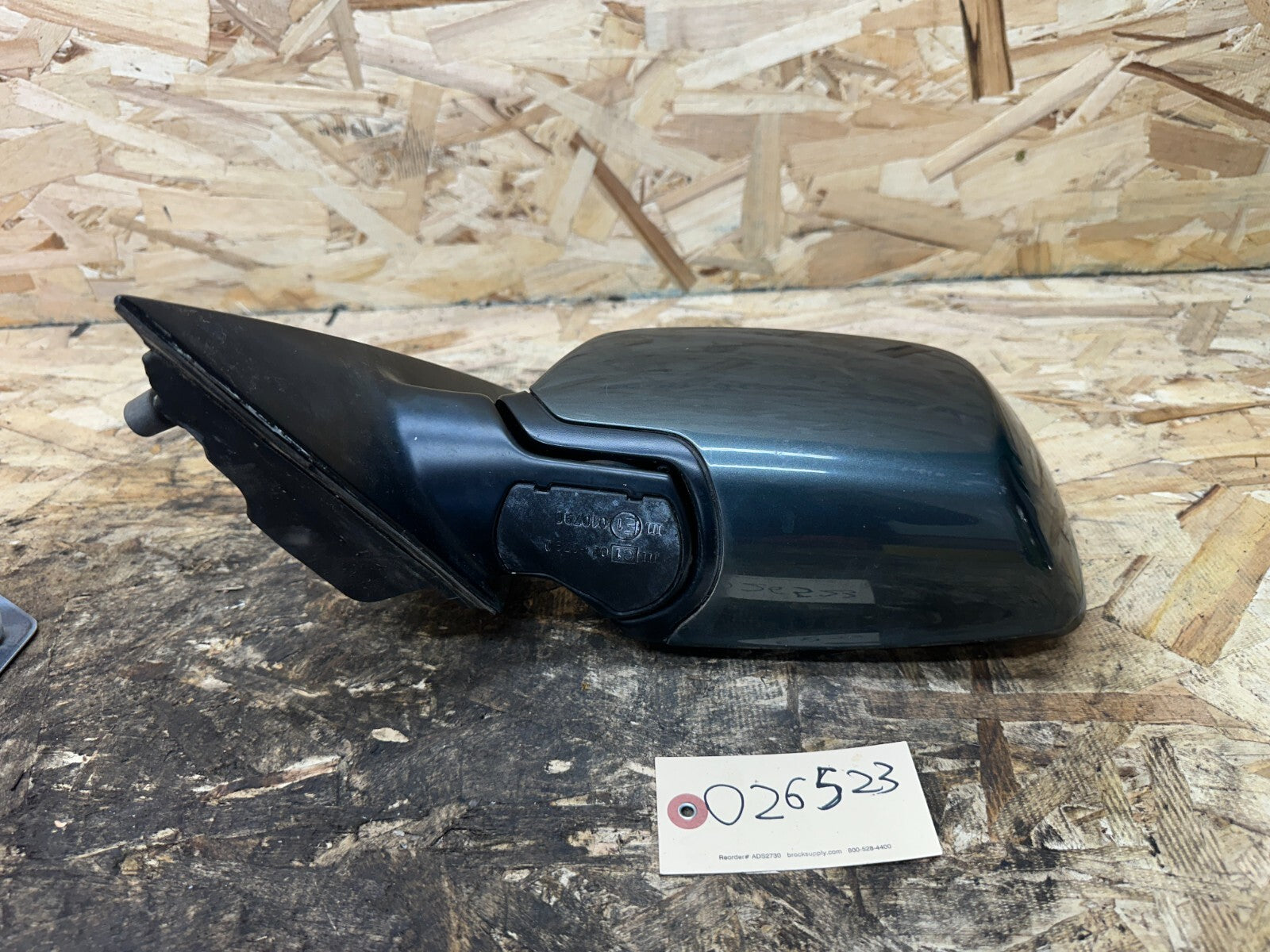 BMW 2003-2010 E83 X3 DRIVER SIDE LEFT POWER MIRROR DARK GREEN OEM E1 010790