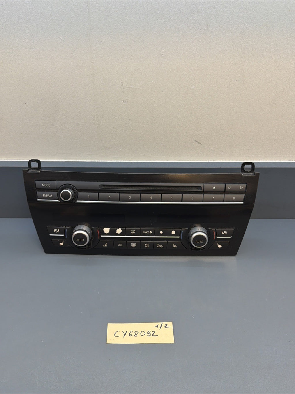 2009-2012 Bmw 750i Ac Heater Climate Control Temperature OEM 9224751