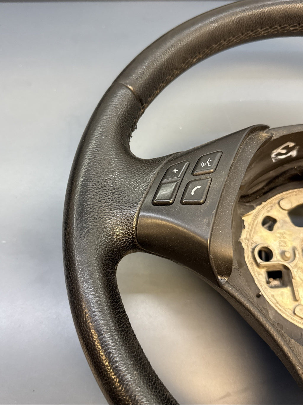 06-12 BMW E90 E91 3 Series Front Driver Steering Wheel Black 32306779832 OEM