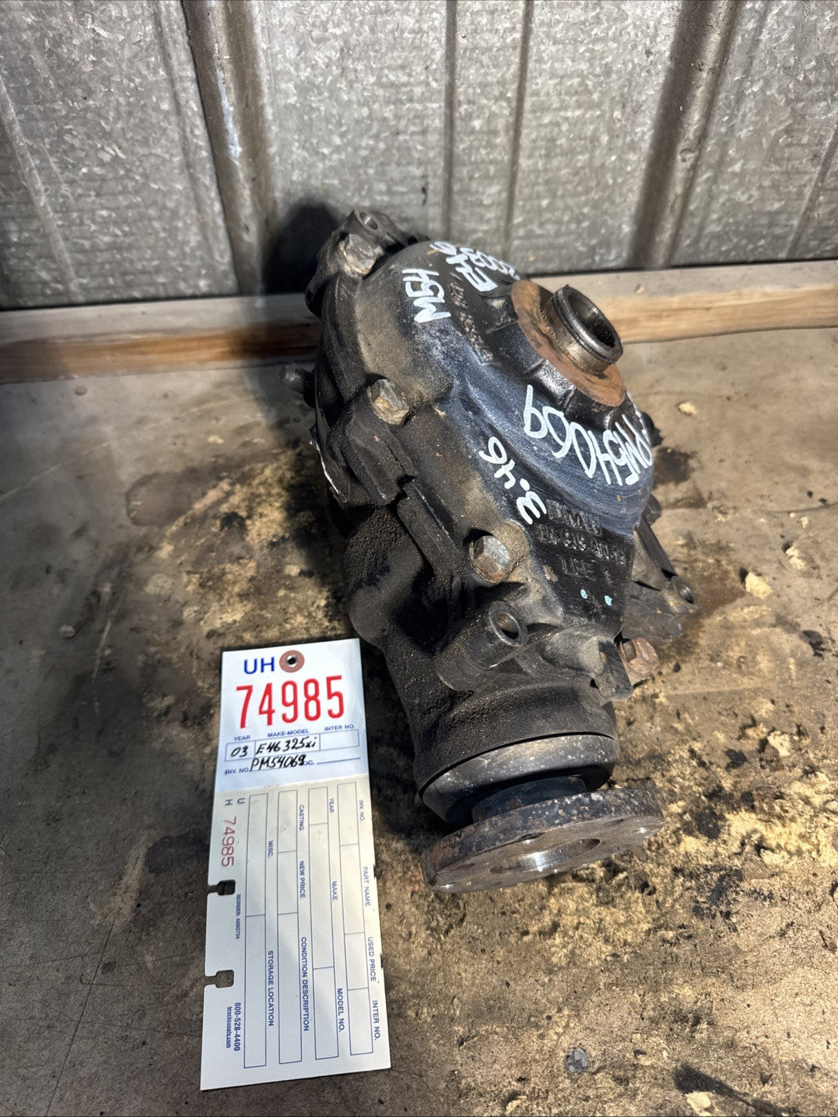 Front Differential Carrier Final 3.46 Drive AWD Diff OEM BMW E46 325 