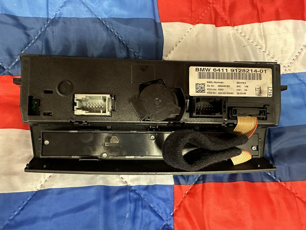 07-10 Fits BMW 335i 328i 3 Series AC Heater Climate Control Unit Panel 9128214