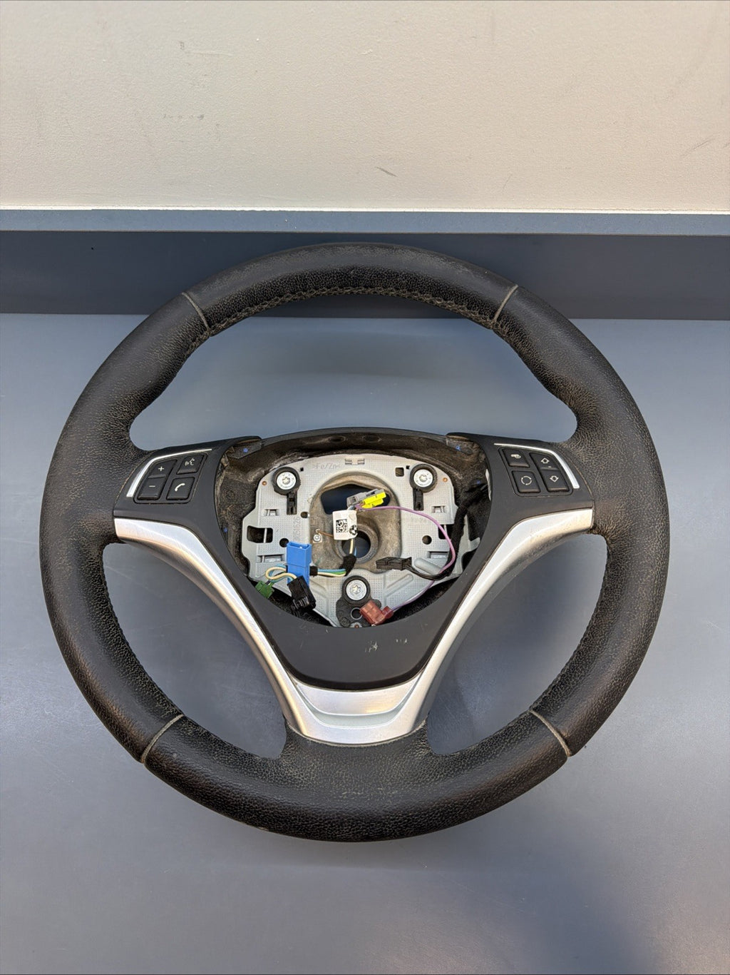 7-13 BMW X-1 Sport Steering Wheel Heated Leather W/O Paddles LCI OEM 6853133