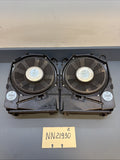 08-13 BMW E92 E90 3 SER FRONT LEFT & RIGHT HI-FI SUBWOOFER SET 9143143 9143144