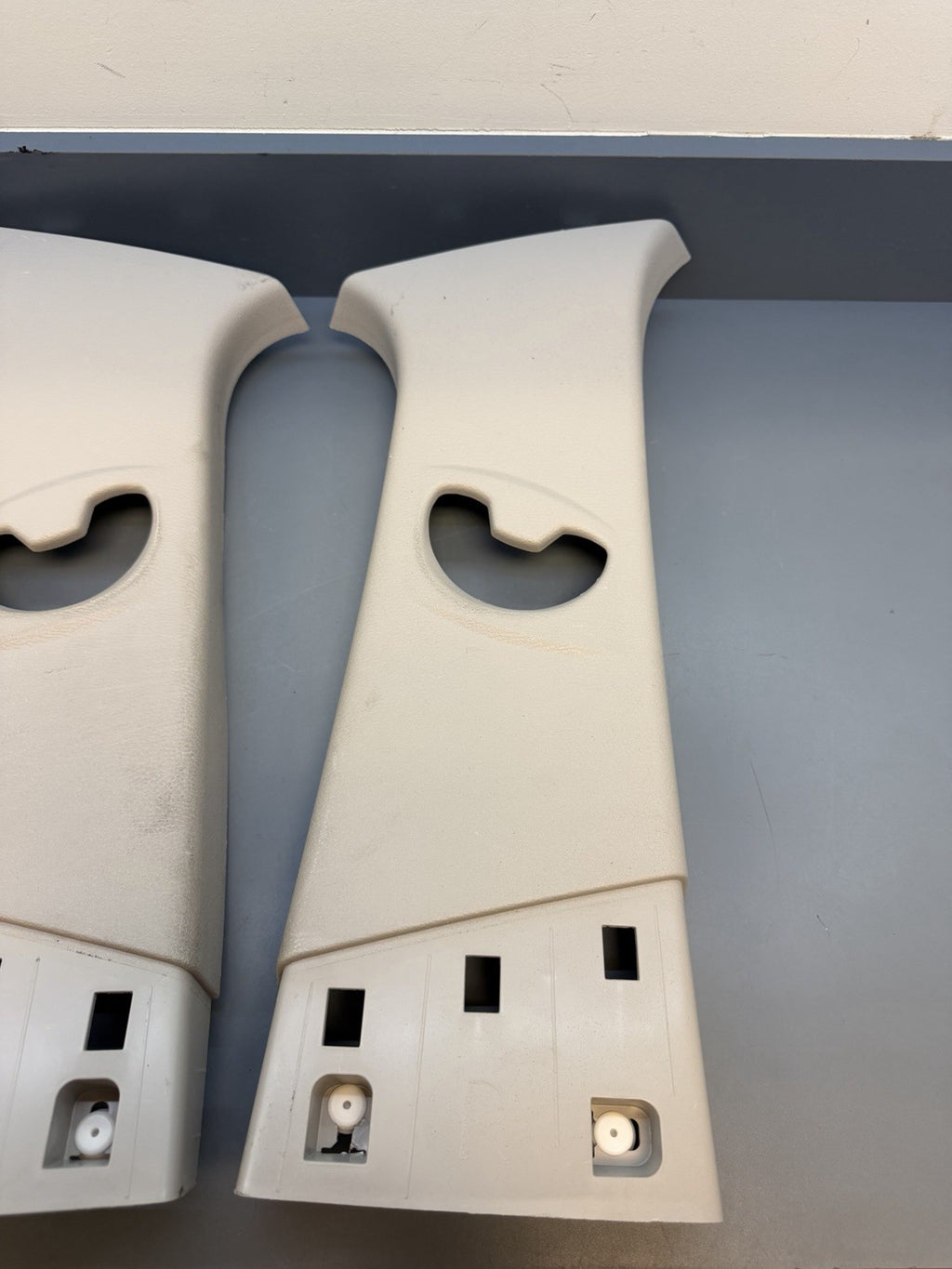 BMW X1 E84 Trim B Pillar Cover Upper Trim 2990775 2990776 SET OF 2 GRAY