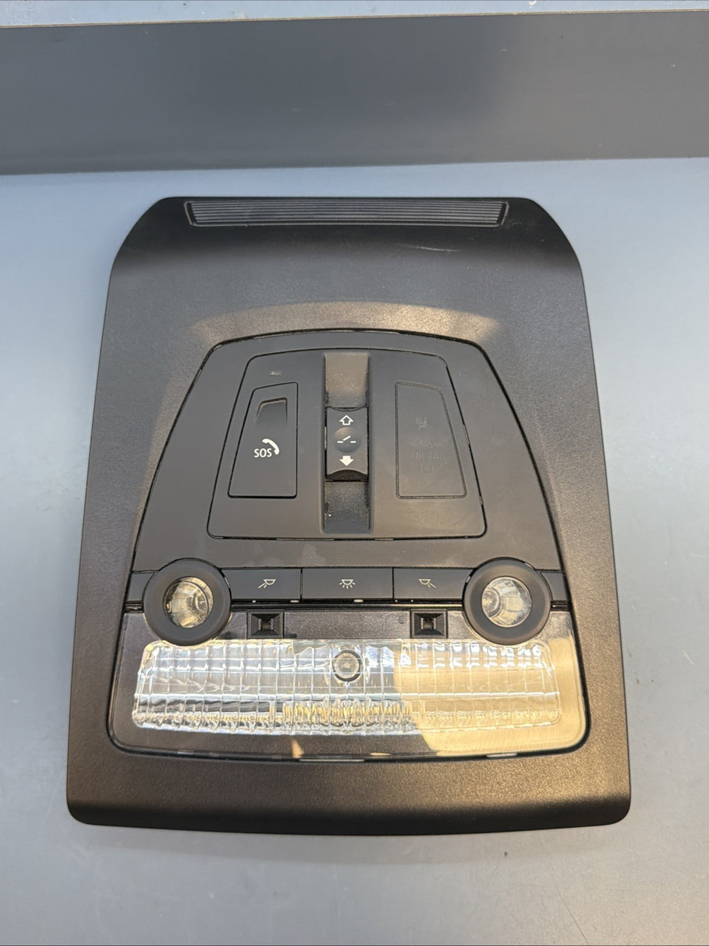 11-16 BMW F10 550 Front Overhead Roof Main Dome Light Reading Lamp Black 6718943