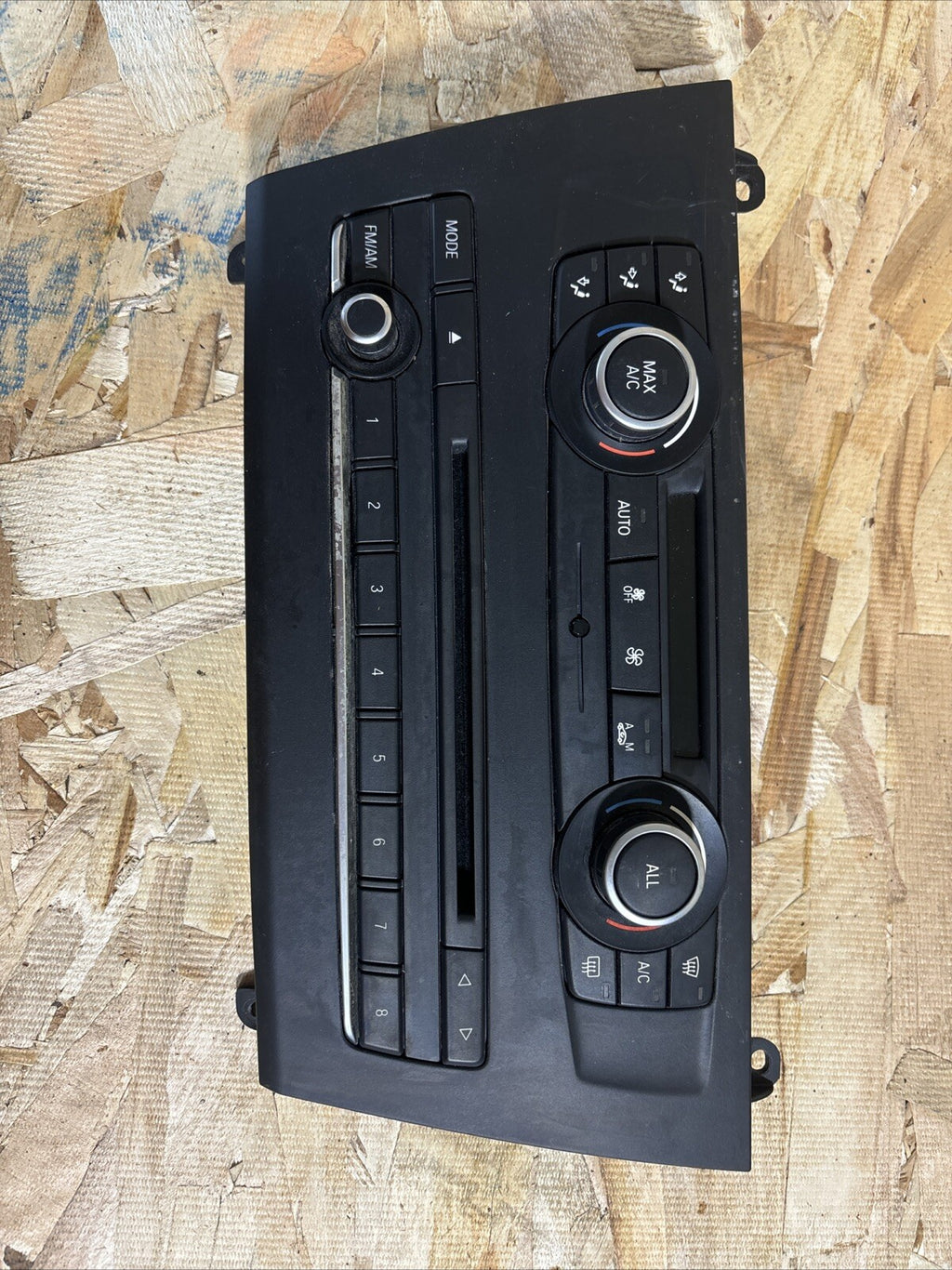 OEM BMW X3 F25 CLIMATE A/C CONTROL RADIO PANEL 9312721