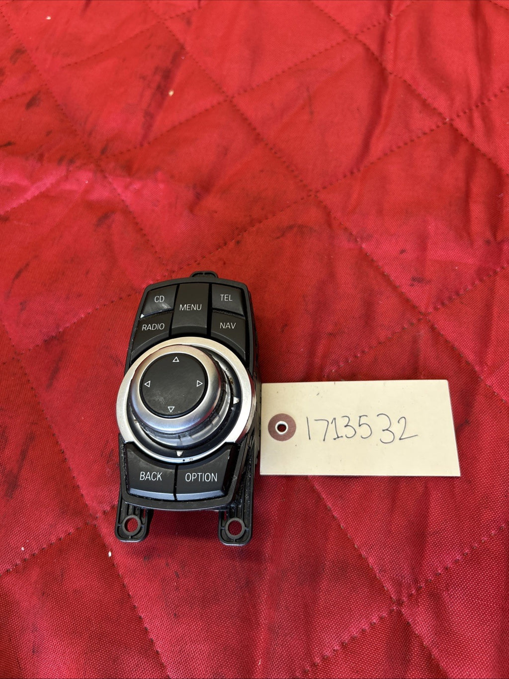 BMW /F01 F10 F20 F30 F25 F48 iDrive CIC Controller 4PIN Switch Joystick 9253944