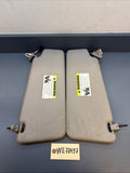 07-10 BMW X3 E83 SUN VISOR PAIR 8373575 GRAY