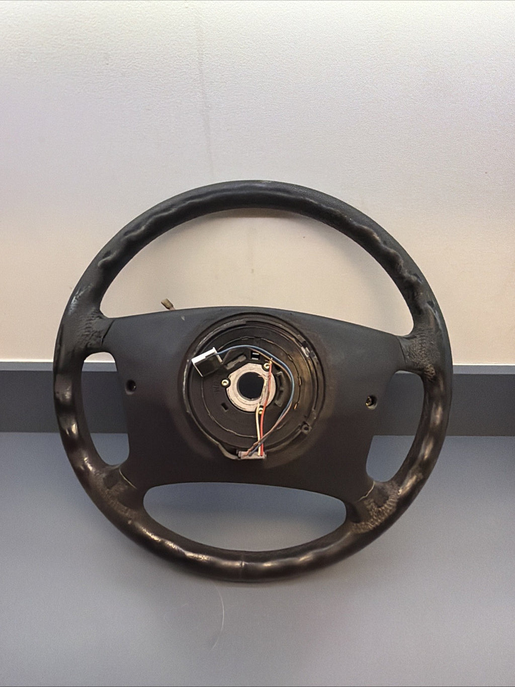 95-99 BMW E36 3-Series Z3 Factory 4-Spoke Standard Leather Steering Wheel OEM