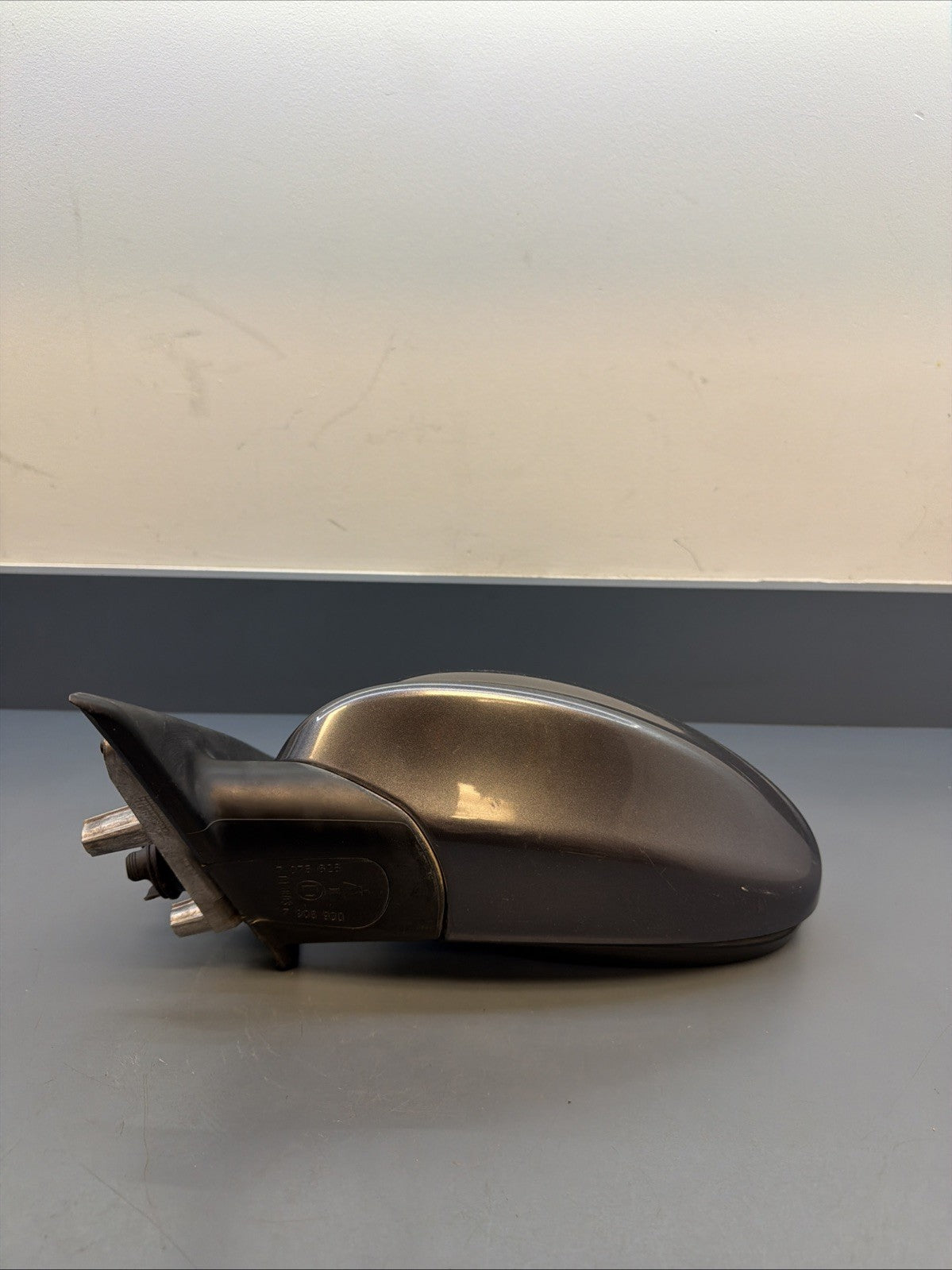 BMW 2006-2009 E90 3 SERIES LEFT DRIVER SIDE POWER MIRROR DARK GRAY OEM 7906930