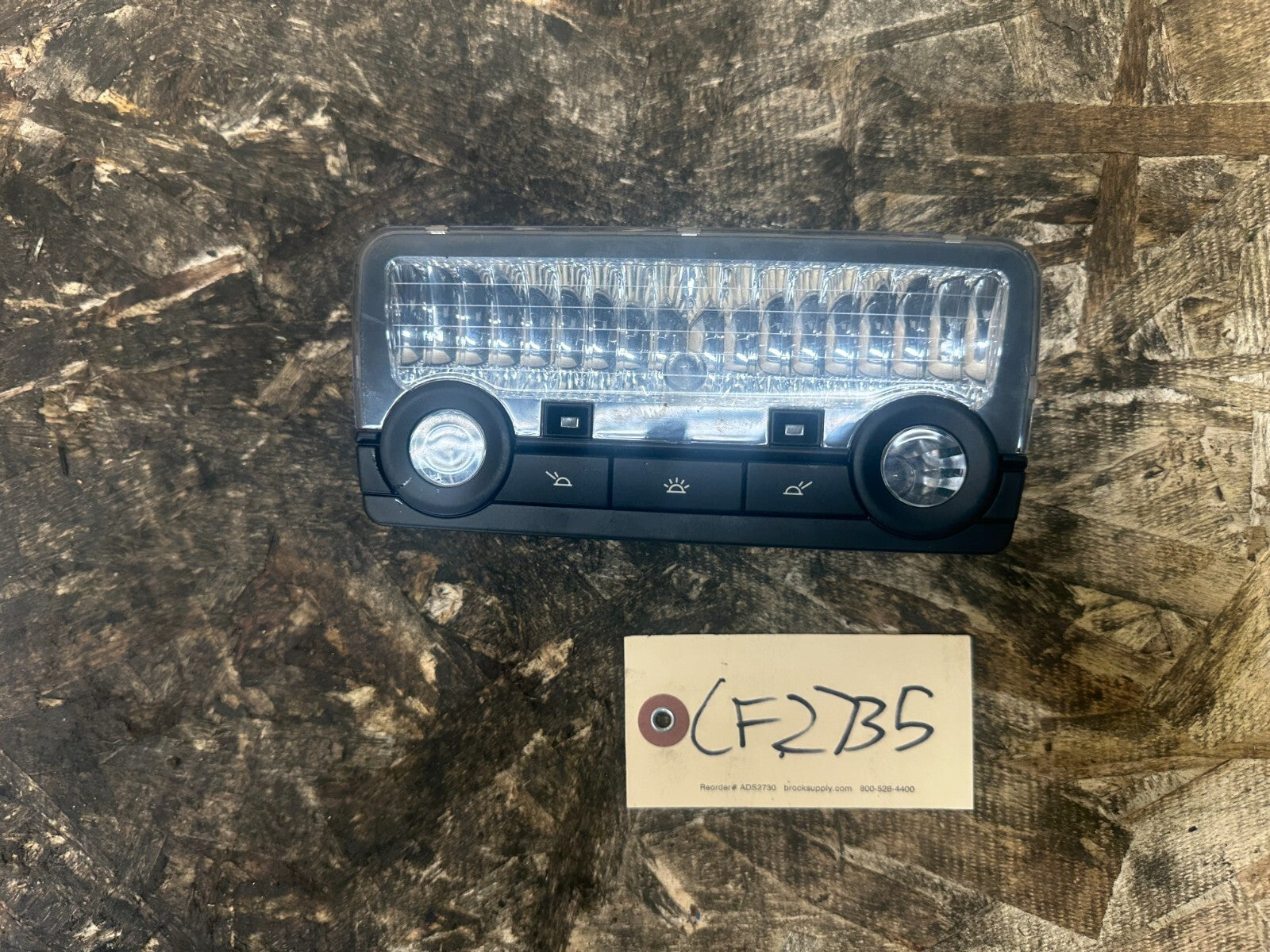BMW 2010-2017 F10 5 SERIES CENTER DOME INTERIOR READING LIGHT OEM 9163699